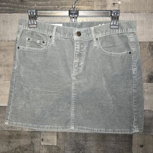 gap corduroy mini skirt
